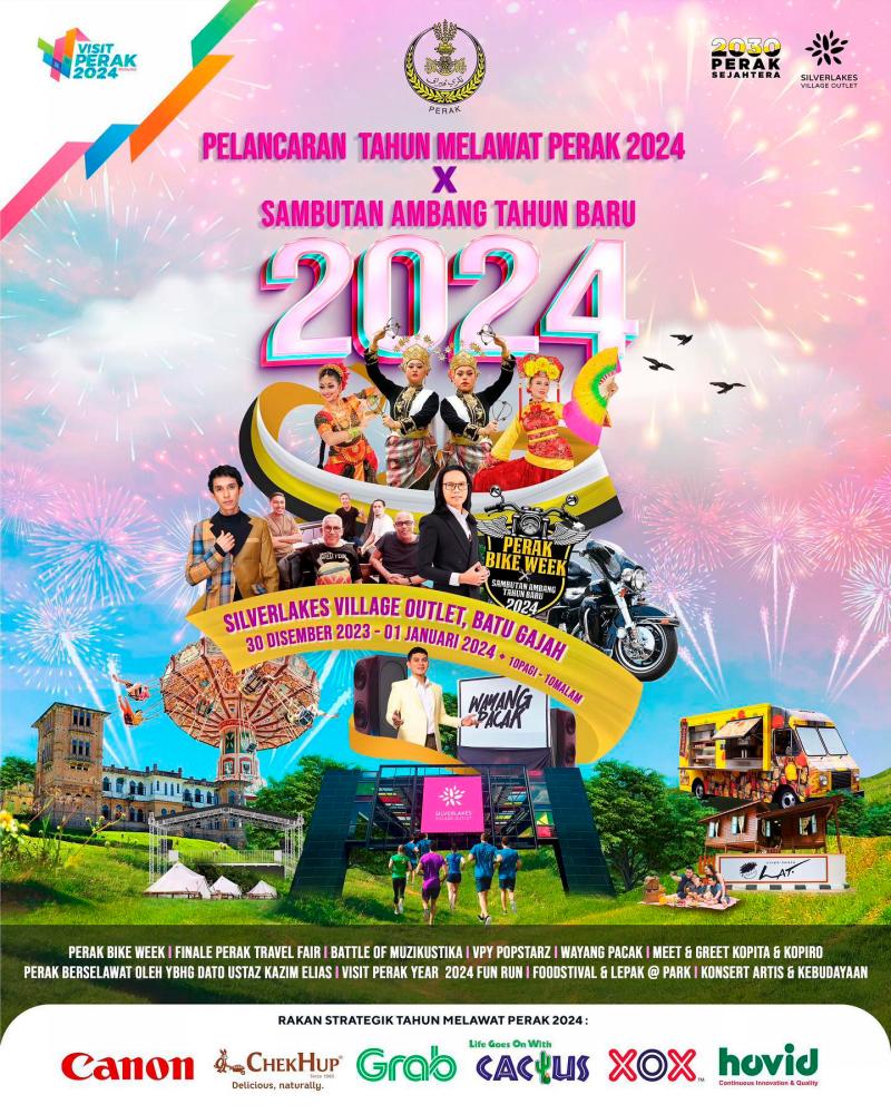 Covid-19 tidak jejaskan Tahun Melawat Perak 2024