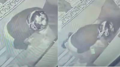 Seremban mosque security footage shows man prying open donation box, police probe underway