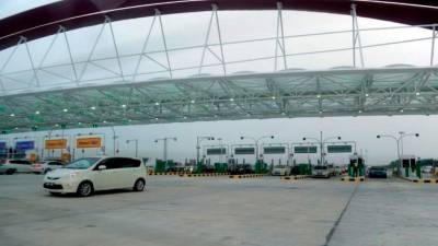 Bandar Cassia Toll Plaza A closed tonight and October 24 for upgrade