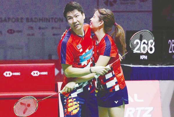 Soon Huat and Shevon produced a scintillating display to capture the Malaysian Masters title. – AFPPIX