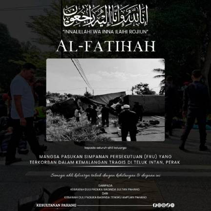Credit: Kesultanan Pahang / FB