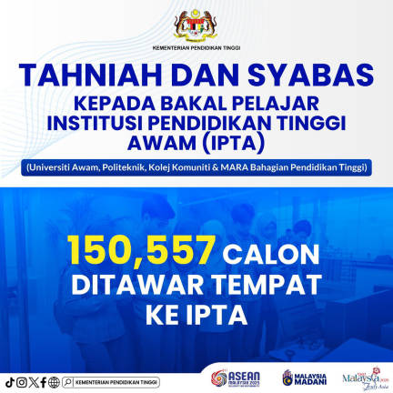 Kredit - Kementerian Pendidikan Tinggi / Facebook