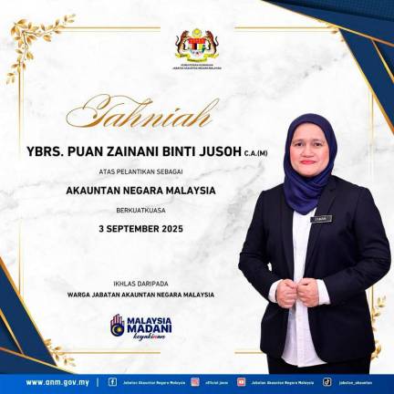 Credit: Jabatan Akauntan Negara Malaysia FB