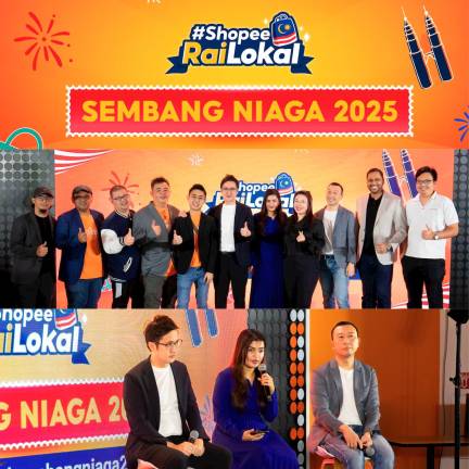 Shopee sellers at Shopee Rai Lokal: Sembang Niaga 2025, an event celebrating local MSME success and learning insights for year-end campaigns
