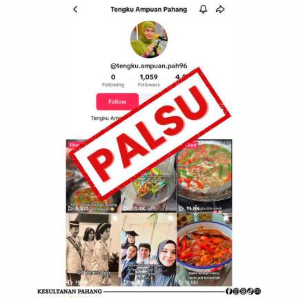 Kesultanan Pahang/Facebook