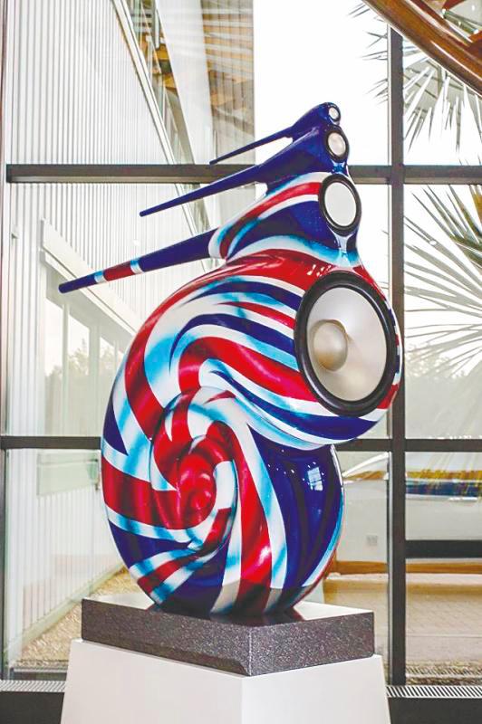$!A customised loudspeaker can look like an art installation.