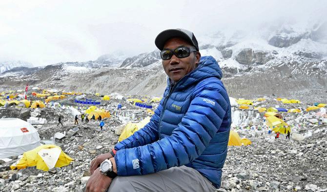 Kami Rita Sherpa, 54-year-old Nepali climber known as “Everest Man” - AFPpix