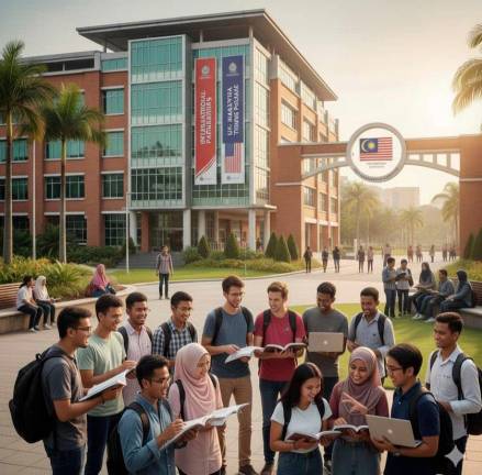 Malaysia should continue highlighting its quality yet affordable education, cultural diversity, English-friendly environment and strategic location to attract more international students. – AI IMAGE GENERATED BY AZURA ABAS/THESUN