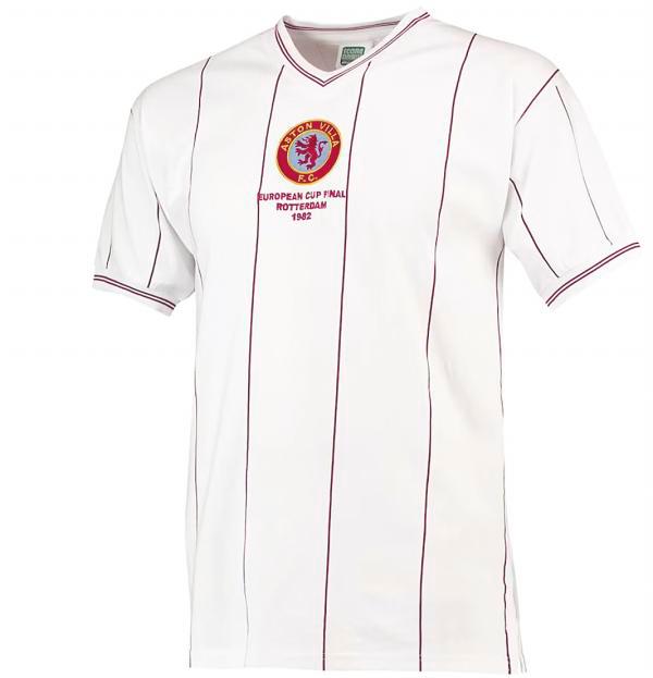 Villa’s 1982 strip commemorates its greatest achievement. – ASTON VILLA FCPIC