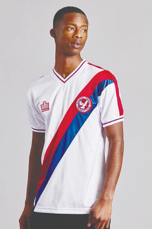 $!The cross stripes of the Palace kit is iconic among English top flight clubs. – CRYSTAL PALACE FCPIC