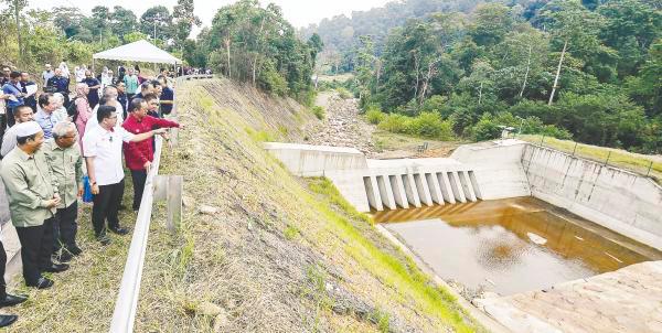 The sabo dams are the first ever constructed in Malaysia and were built at a cost of RM22.8 million, following the water surge disaster in Gunung Jerai in 2021. – BERNAMAPIC