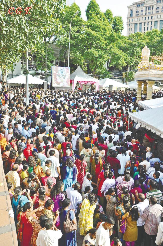 $!Large crowds are expected at temples dedicated to Lord Ganesha. – PIC FROM FACEBOOK @COURTHILLSRIGANESARTEMPLE