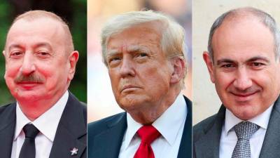Trump hosts Azerbaijan and Armenia leaders for peace signing