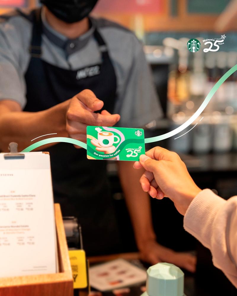 The coffee chain’s revamped loyalty programme gives customers more flexibility when claiming their Stars Rewards. – PIC FROM FACEBOOK @STARBUCKSMALAYSIA