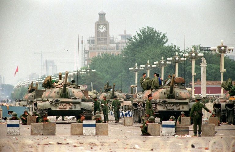 The world watched in horror 30 years ago as tanks moved in on student protesters occupying Beijing’s Tiananmen Square. — AFP