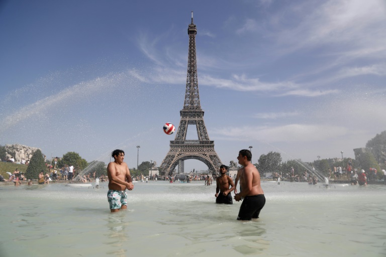 Meteo France is forecasting 41 or 42°C in Paris on Thursday. — AFP