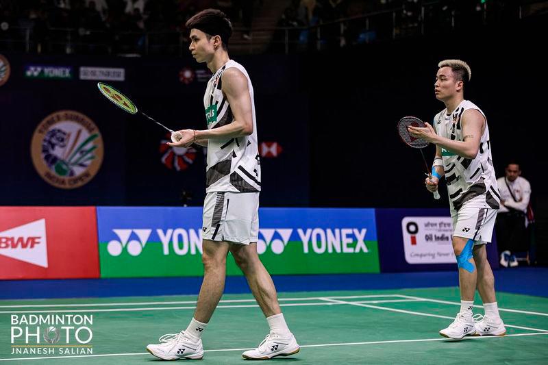 National men’s doubles pair Aaron Chia-Soh Wooi Yik. Photo: Badminton Association of Malaysia - BAM/Facebook