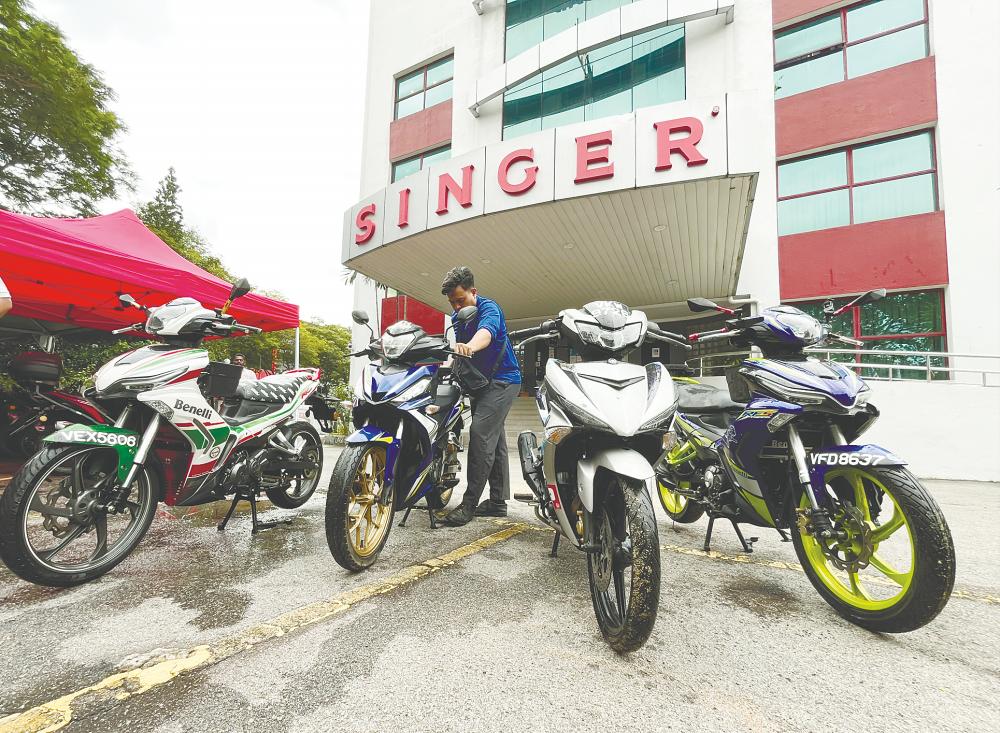 Yeap said the sale provides quality used motorcycles and appliances at discounted prices, making it an ideal time for year-end preparations and upgrades. – AMIRUL SYAFIQ/THESUN