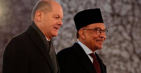 PM Anwar meets German president in Berlin