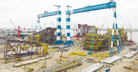 Awarded RM1.5b subcontract for construction of offshore substation