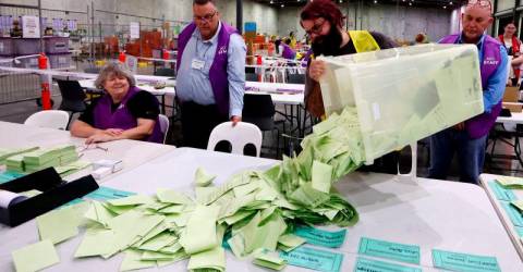 Voting in Australia election closes in populous eastern states