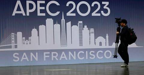 Tarian Naga China Town, tutup jalan, sekuriti ketat &amp; perhimpunan warnai permulaan mesyuarat APEC di San Francisco