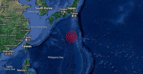 Strong earthquake hits Bonin Islands in Japan region