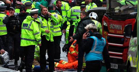 47 injured after car rams into Liverpool fans, including four children 