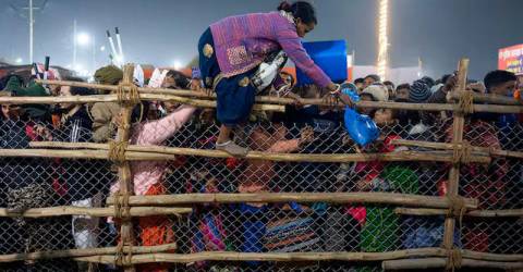 Nearly 40 bodies at morgue after India’s Kumbh stampede, police sources say