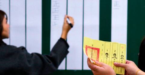 Several election law violations reported in Taiwan on polling day