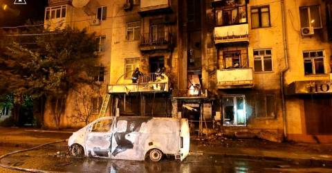 Russian drones hit apartment block in Ukraine’s Kharkiv, 46 hurt