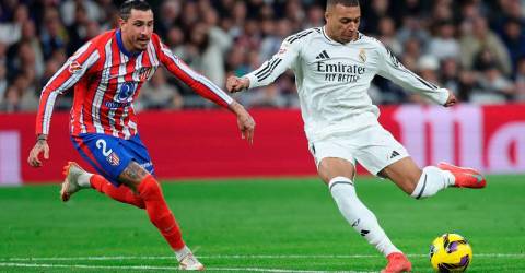 Mbappe secures Real Madrid derby draw against Atletico
