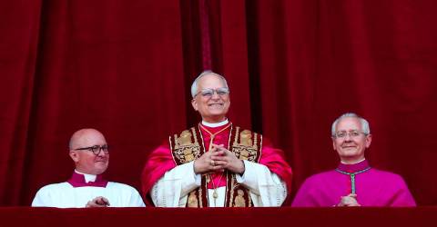 Prevost surprises as first US pope, takes name Leo XIV