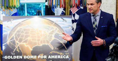 Trump’s Golden Dome plan could launch new era of weapons in space