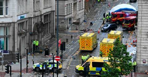 Horror at Liverpool football parade crash, four in serious condition