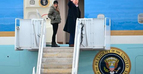 Trump visits North Carolina and California disaster zones