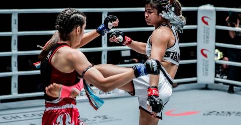 Stamp Fairtex retains ONE Atomweight Muay Thai world title