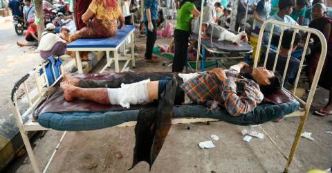 Myanmar junta declares state of emergency in multiple regions following strong earthquake
