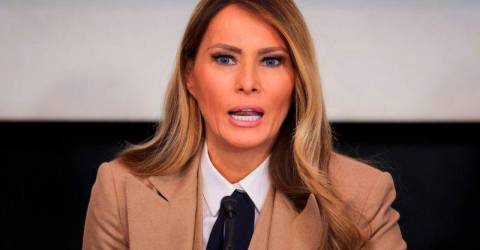 US first lady backs deepfake porn bill in first solo engagement