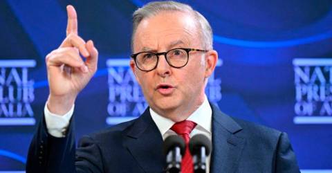 Australias prime minister, opposition make final election pitch in Trumps shadow