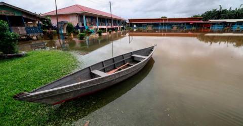 120 mangsa banjir di dua negeri setakat tengah hari - NADMA