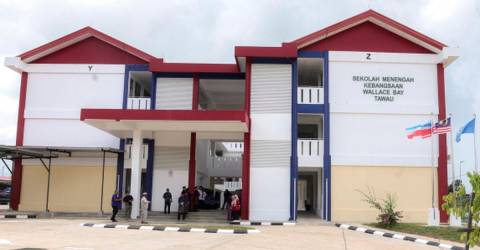 New school blocks a boost for SMK Wallace Bay students