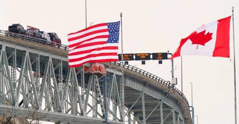 Canadian sports fans boo US anthem amid Trump tariff fury