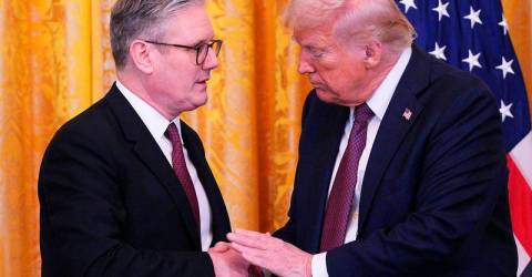 Trump says US, Britain working on great trade deal