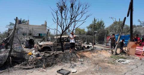 Hamas-run Health Ministry in Gaza Strip: Israeli camp strike claims dozens of lives