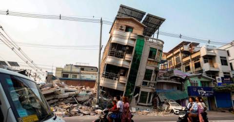 Myanmar junta accused of air strike even after quake