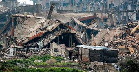 Israel air strike targeting drone hits two in Gaza