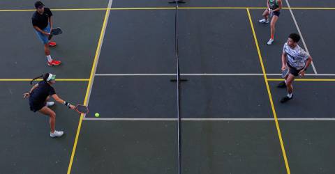 Olympians find fresh spark in pickleball
