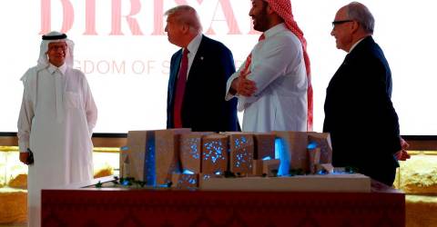 Trump lavishes praise on Saudi crown prince, signaling renewed alliance