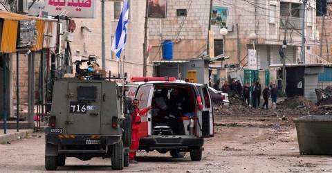 Shooting, explosions in Jenin as Israel presses raid